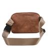 PU Leather Women Waist Bag Adjustable Strap Women Belt Bag Casual Women's Fanny Pack  Lady