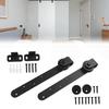 High Quality Sliding Barn Door Hardware Kit Fit For Cabinet Doors Rail Set Smooth Silent Home Hardware Replacement Part