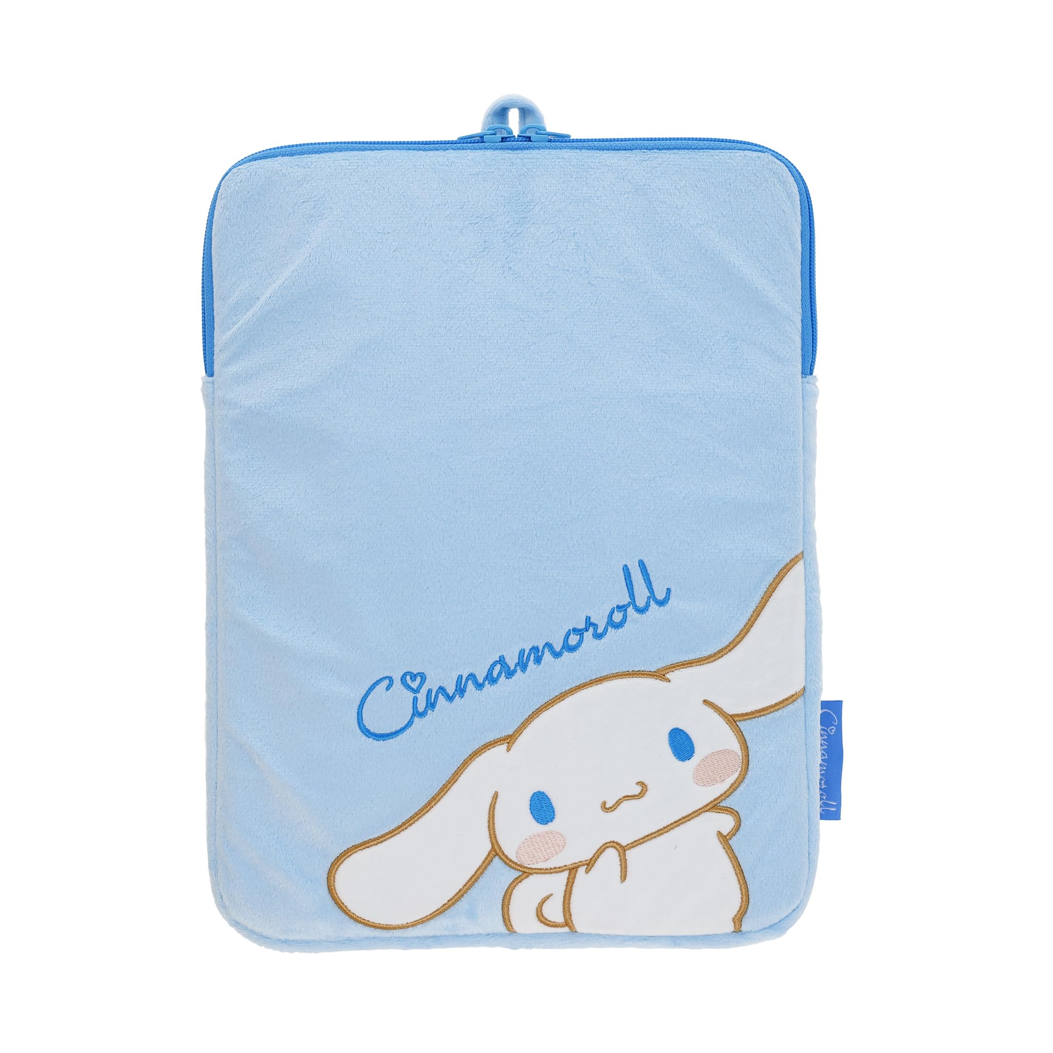 Marushin Tablet Sanrio Fluffy Brushed 3745006600 Case, Cinnamoroll, Blue, Character, Lining,