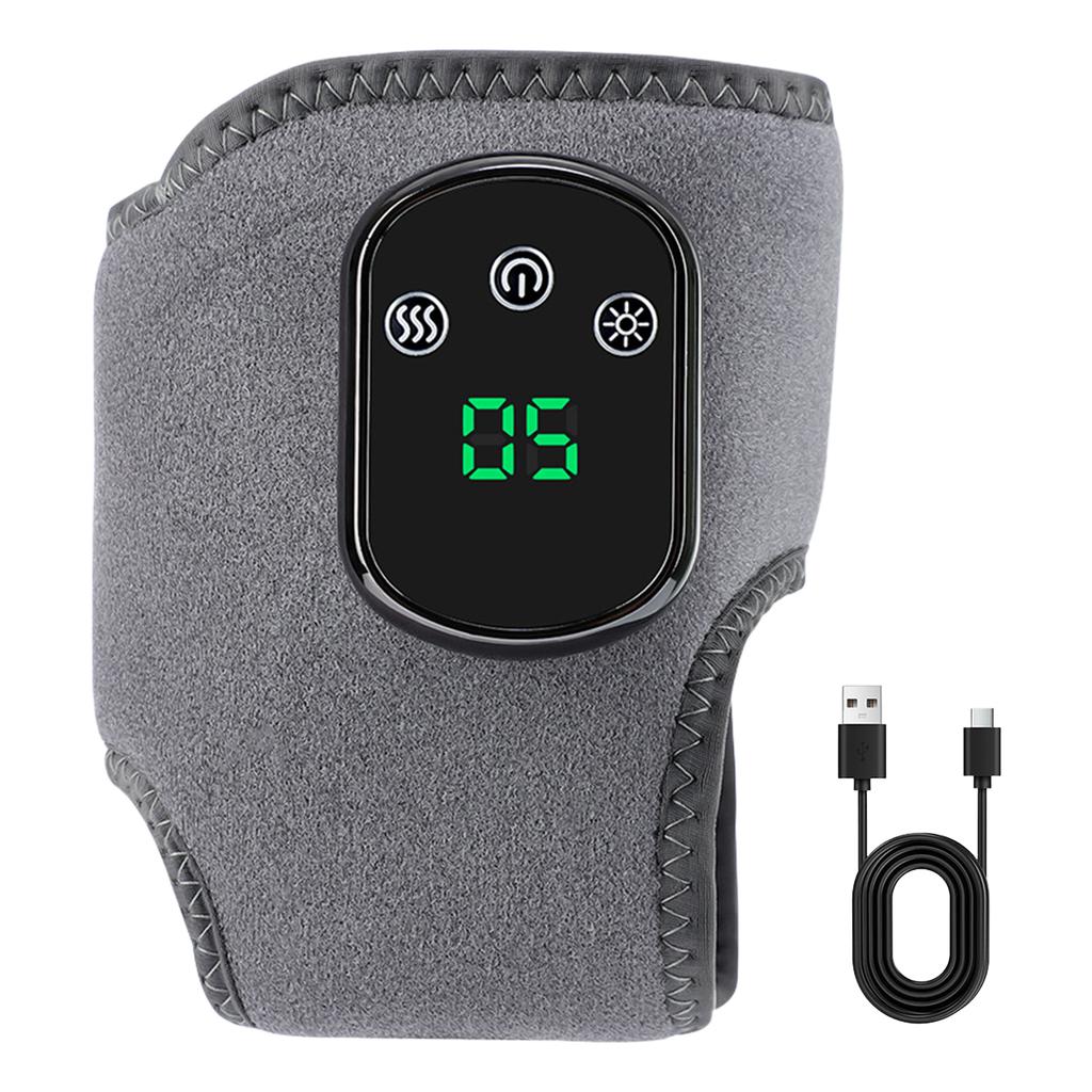 Foot Heat Massager Electric Foot Massager Vibration Relaxation Hot Compresses Ankle Brace Joint Sprain Support Ankle Protection