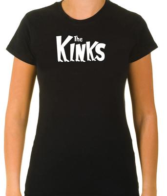 The Kinks 3/4 Short Sleeve T Shirt Woman G069