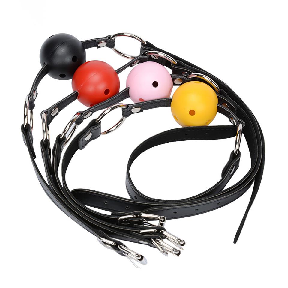 BDSM Silicone Mouth Gag Mouth Ball Female Slave Conditioning Couples Flirting Alternative Tools Erotic Toys Sex