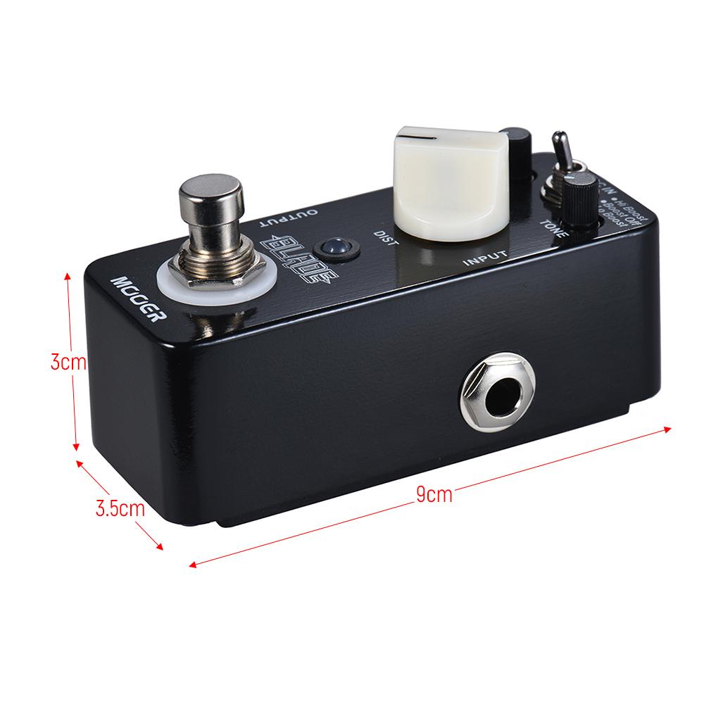 MOOER MMD1 Blade Guitar Effect Pedal Heavy Metal Distortion Effect True Bypass Redal 3 Working Modes Electric Guitar Parts
