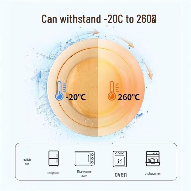 PYREX Corning Crystal Radiance 6-Piece Glass Dinnerware Set