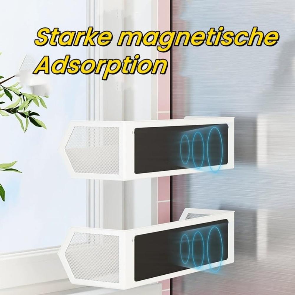 1PC Hanging Shelf 28x14x10cm Magnetic Hanging Shelf For Kitchen & Office: Strong, Space-Saving Organization Home Storage Rack