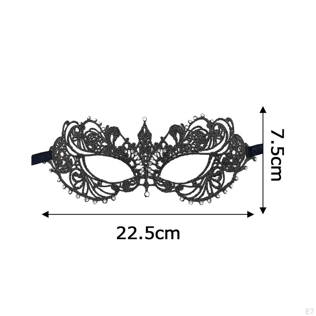 Delicate Lace Mask for Women - Elegant and Graceful Half Face Cover