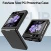 Slim Fashion PC Case for Samsung Galaxy Z Flip 5 5G Flip4 Flip5 Flip 3 2 4 Flip3 Flip2 Zflip5 Matte Feeling Protective Covers