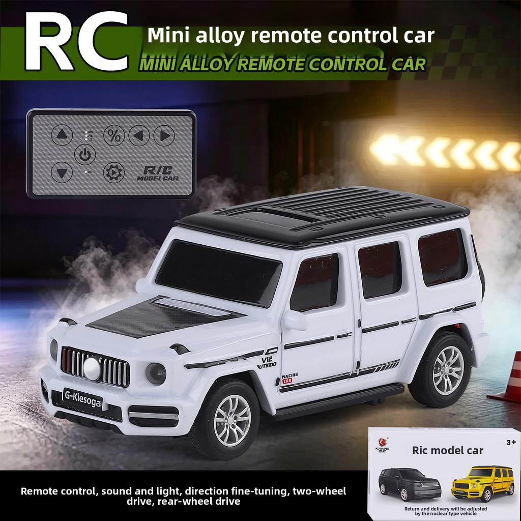 1:64 Big G Sport Mini 2-Drive Drift Remote Control R/C Toy Cars Miniature Model Diecast Vehicle Display Collection Gift Boys