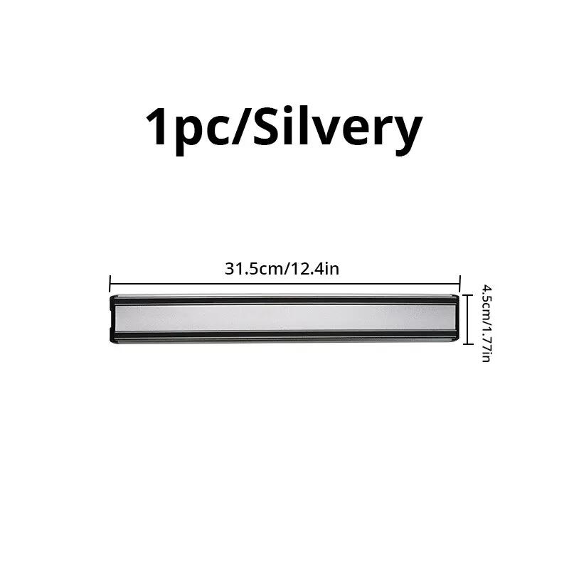 1 шт. Увеличьте пространство на кухне с помощью этой магнитной стальной планки для ножей, держателя, стойки, инструментов, посуды