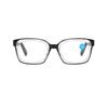 Vintage Large Frame Reading Glasses Fashion Anti Blue Light High-definition Eye Protection Spring Leg Glasses Diopter To +4.0