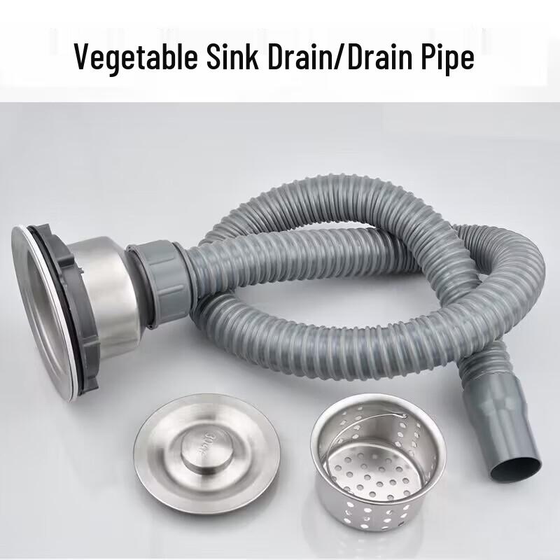 

Haiante HAT Stainless Steel Sink Drainer & Pipe Kit