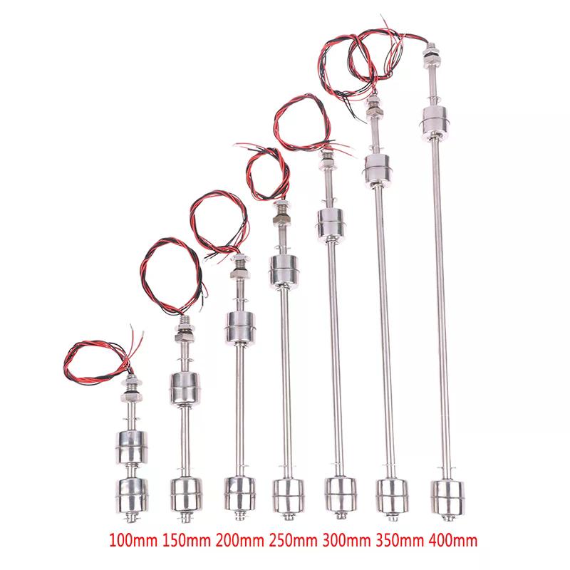 Double Balls Float Switch Stainless Steel Tank Pool Water Level Liquid Flow Sensor