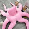 New Cute Giant Octopus Funny Role Play Children Halloween Stage Role Play Costume Pink Cushion Christmas Pillow Bodysuit