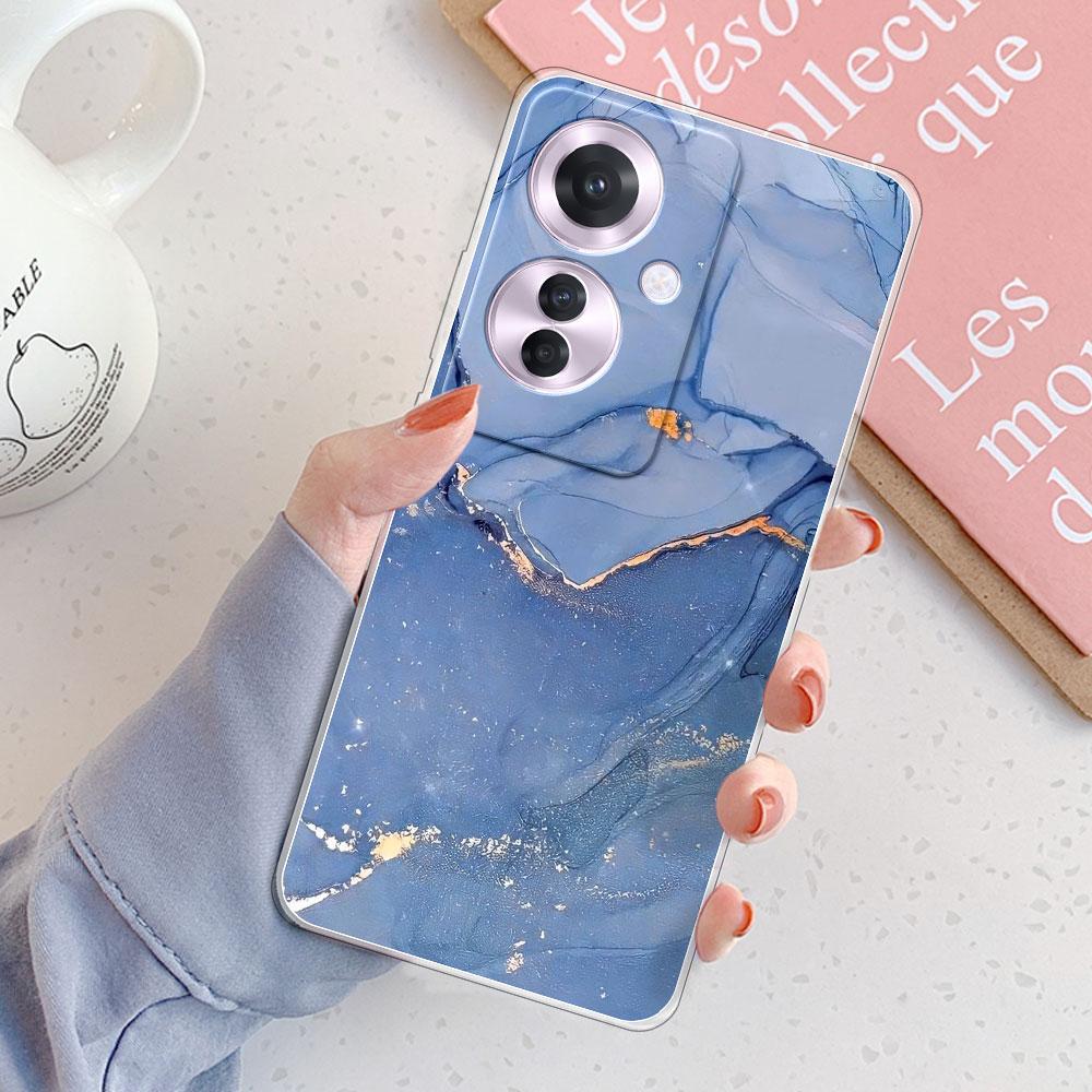 For OPPO Reno11 F 5G Case For Oppo F25 Pro 5G Cover Shockproof Clear Soft Silicone Phone Case on Reno11F /F2 Pro Protect Fundas