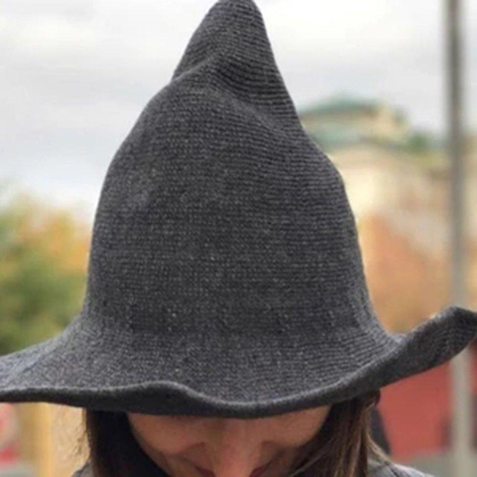 Big Wool Hat Wool Fabric Hat Fashion 