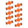 10 Peças Conector de Mangueira de Plástico ABS Engate Rápido Acessório de Mangueira Bico de Mangueira Durável Reparo de Mangueira