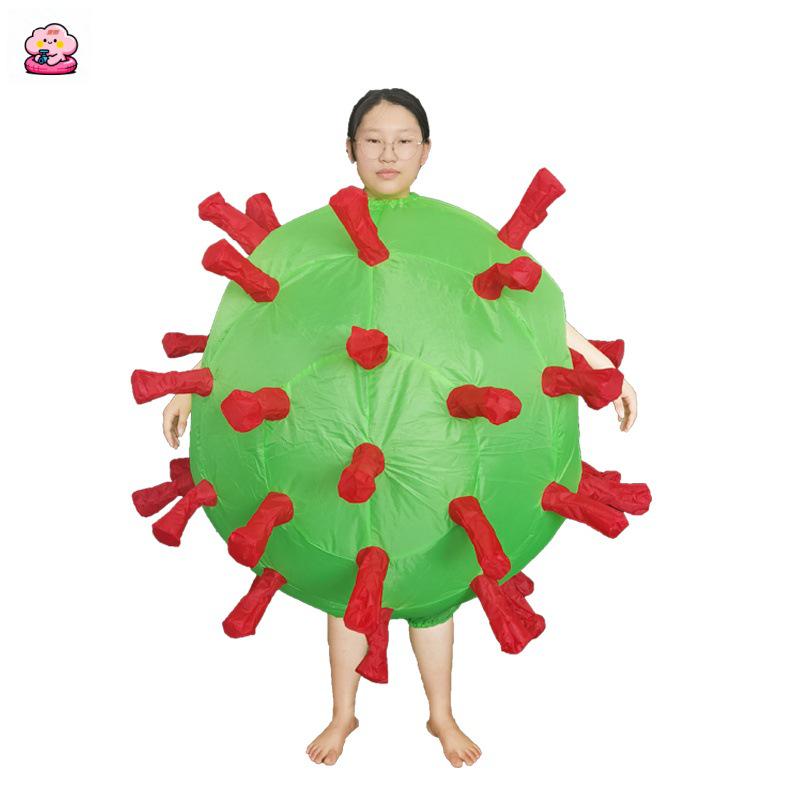 Inflatable Cute Cartoon Turkey Costume for Halloween and Parties