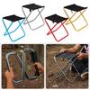 Convenience Folding Stool Little Fishing Chair Light weights Portable Camping Stool for Hikings and Backpacking