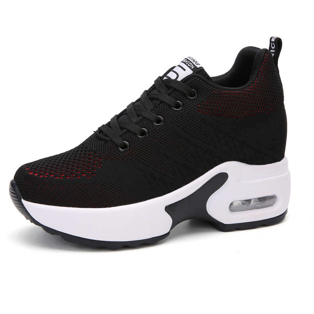 Fashion Playform Height Increasing Womens Loafer Vulcanize Sneakers Woman Luxury Ladies Shoes Sports Luxury Brand Wide Fit Gym