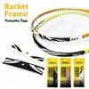 TPU Badminton Schlägerkopfband Tennis Schutzband Schutz Tennis Rahmen Verschleißfest Zubehör Sport Kratzer Außen T6E8