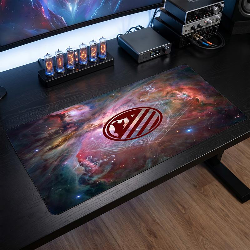Tappetino Mouse Grande Stampato Atletico Madrid, Tappetino da Scrivania Morbido in Gomma Antiscivolo per Gaming, Decorazione per Ufficio, Laptop, Computer