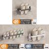 Modern Space Aluminum Wall Mount Shoe Rack With Waterproof Design For Bathroom And Kitchen Storage