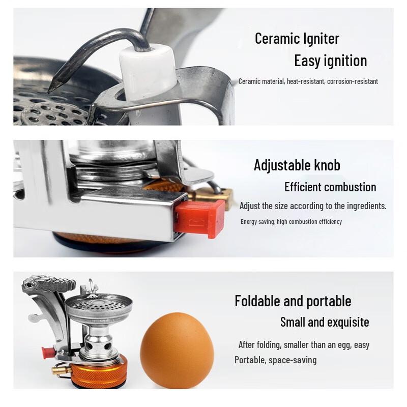 Portable Ultralight Outdoor Camping Mini Stove