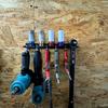 Wall Mount Tool Storage Bracket 3 In 1 For Sockets Pneumatic Tools Torque Wrenches Workshop Hardware Organizer Rack Storage