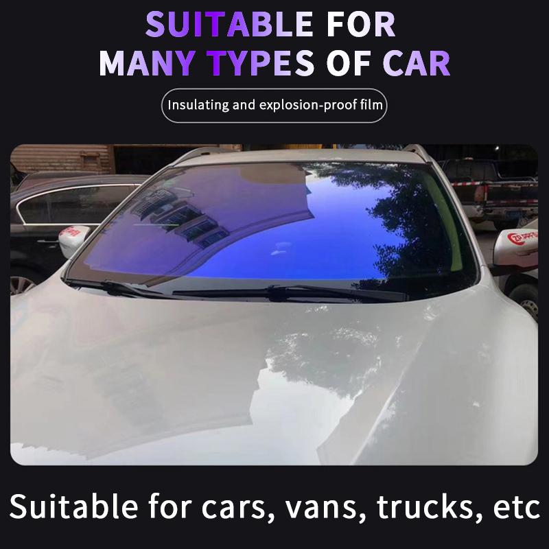 Home Window Glass Films Black Pink Car Window Film UV Protector Films Summer Car Auto Car Window Privacy Sticker