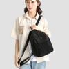 University Nylon Casual Backpack Large Capacity Travel Bag For Female Students