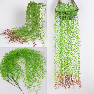 Simulation Green Leaf DIY Dekoration Classic Rattan Home Willow Vine Plants