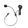 Headset Microphone 3.5mm Interface Flexible Adjustable Wired Handsfree Headset Mic with 1.2m Cable for Singing Speech