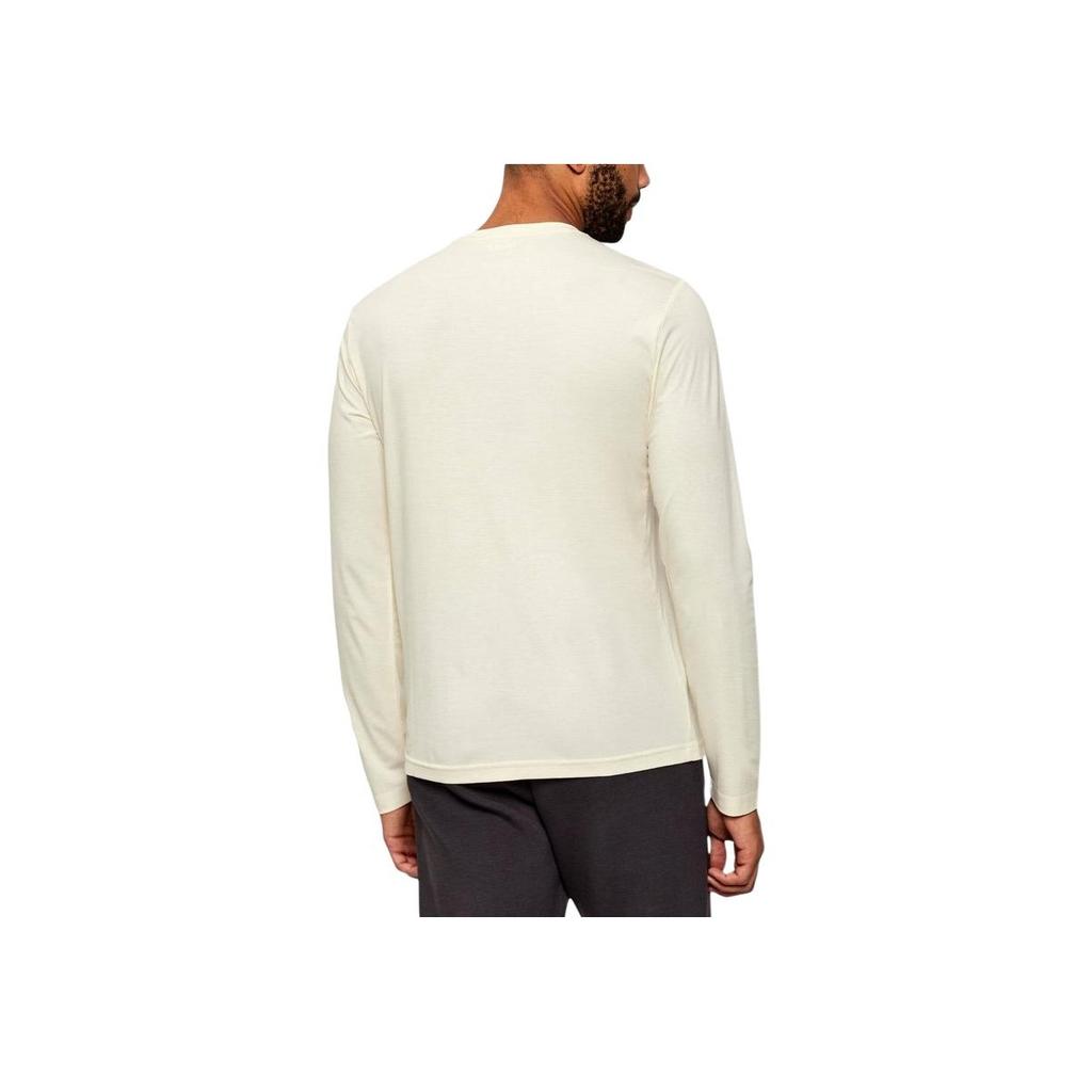 Emporio Armani EA7 Shield Letter Print Long Sleeve Crew Neck T-Shirt Men Tops 8NPT17-PJRGZ-U1105