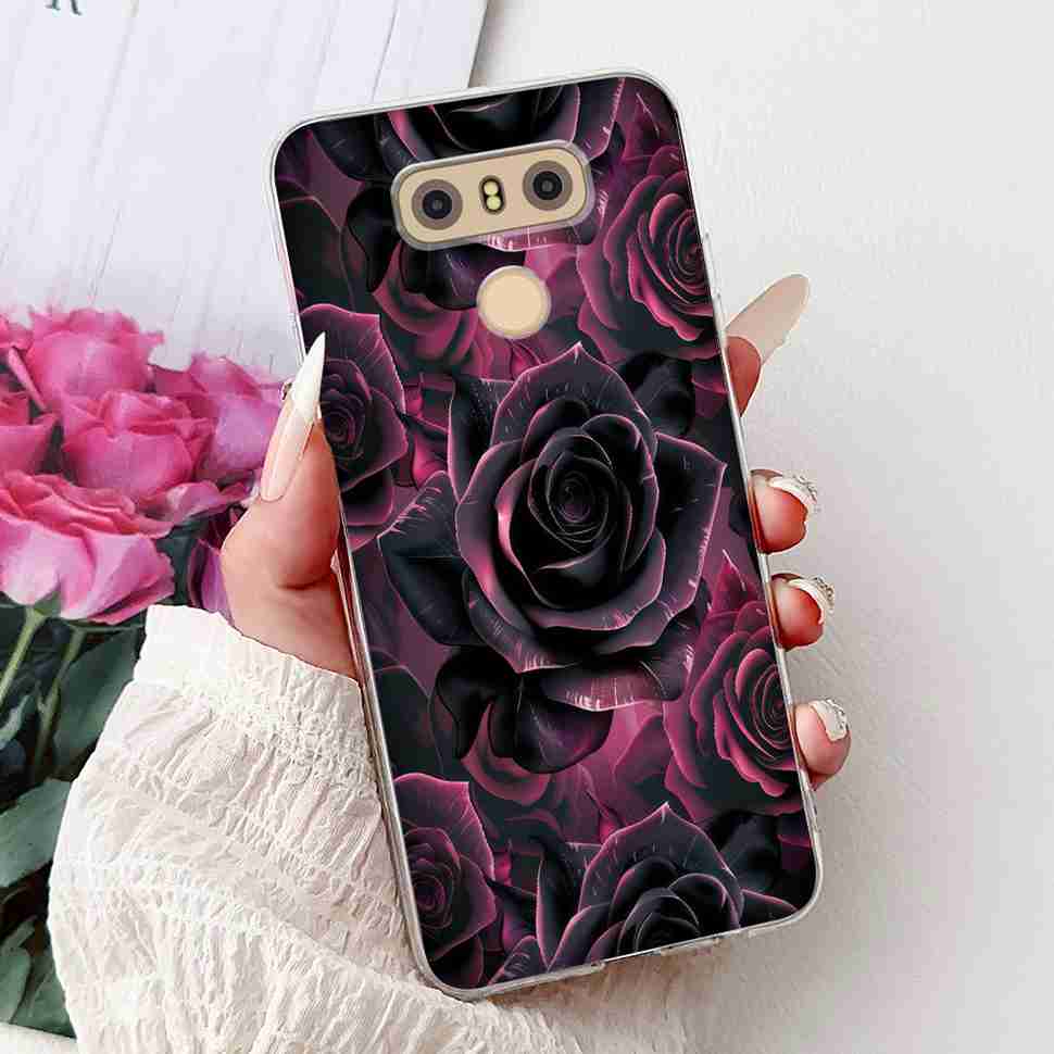 Para LG G6+ 5.7" Funda Diseño de Moda Patrones Silicona Suave TPU Cubierta Para LG G6+Plus LG G6 H870 H873 Fundas de Teléfono Resistentes a Golpes