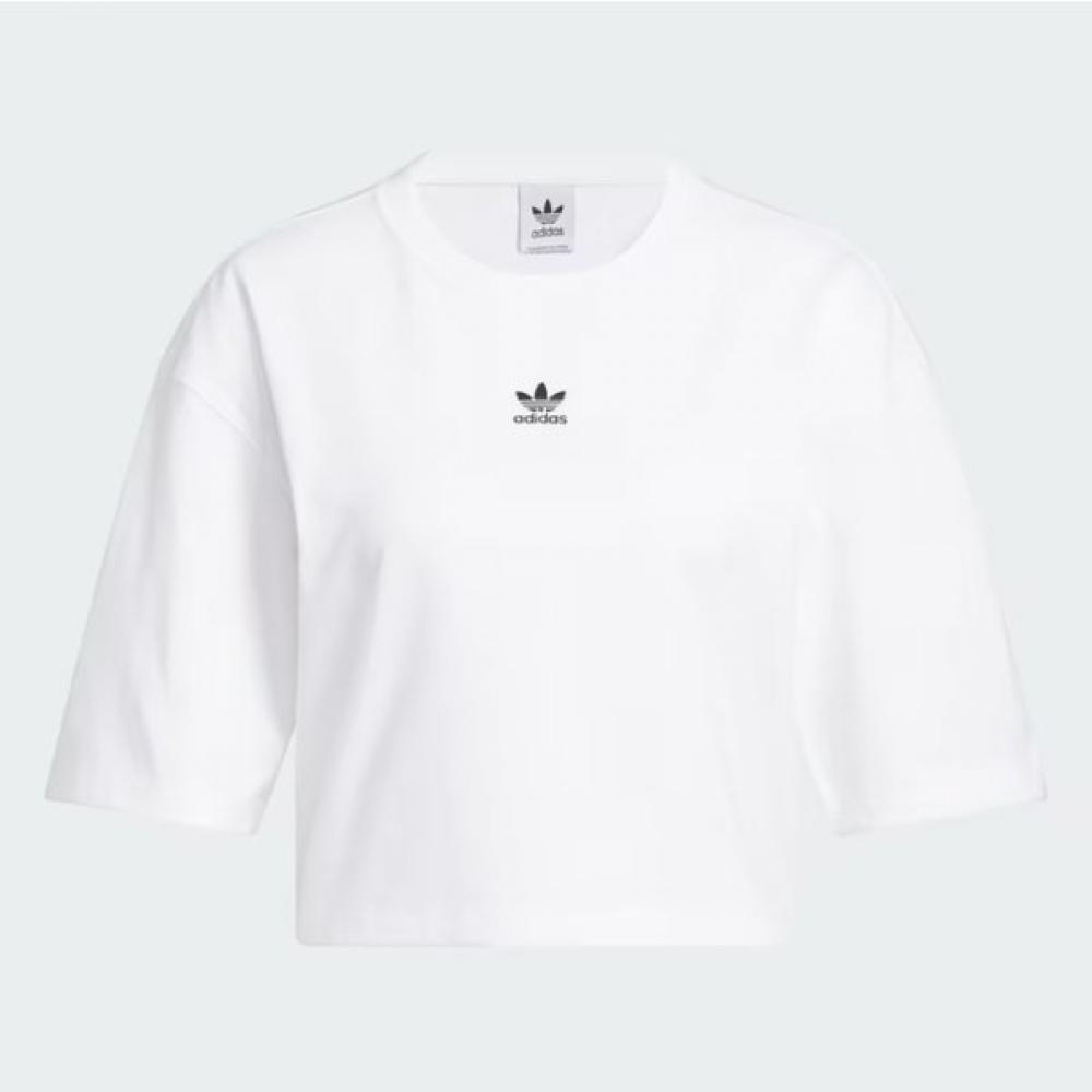 Women S eSSentialS Crop Tee Jj3385 adidaS Original Logo...