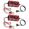 Motorcycle Battery Charger and Maintainer 1.5A 6V/12V Truck Trickle Battery Charger Automatic Tender Maintainer for RV Car Boat