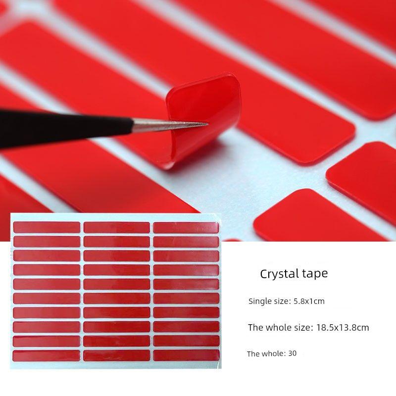 

Double-Sided Epoxy Glue-Piece Display No Trace Manicure Crystal tape a piece of 30 pieces