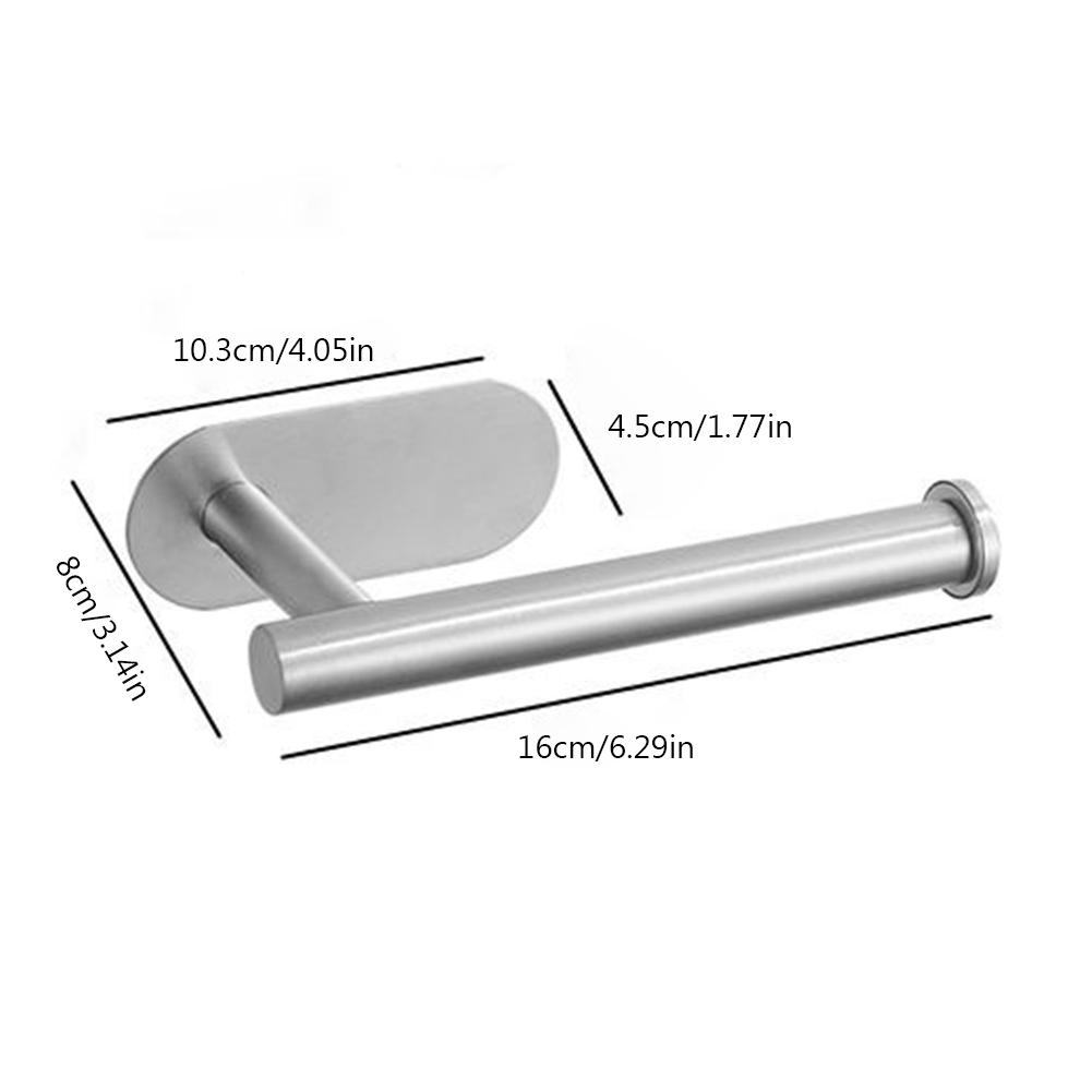 Magnetic Paper Towel Holder Paper Towel Rack Wall Mount Towel Bar Rack Strong Magnet Backing Metal Tissue Stand for RV Bathroom
