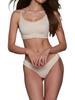 Bikini Set Wireless Push Up Bikini Set 353SW Ivory [Amaterasu]