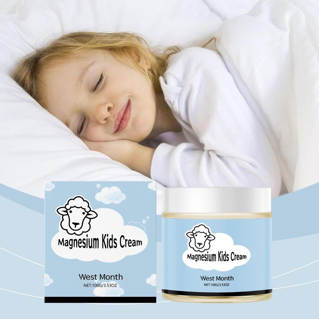 West&Month Children's Shea Butter Cream Nourishes Sleep, Hydrates & Moisturizes Relieves Dryness Suitable for Whole Body 100g