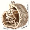 3D Wooden DIY Three-dimensional Snail Piggy Bank Puzzle Adult Unzipping Assembled Holiday Gift Decoration Model