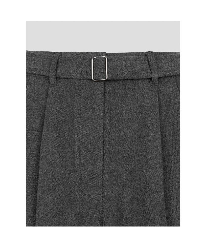 Binpolleidiseu [B. My] Fleece-Lined Belted Shorts Ash (Bf5X25N014)