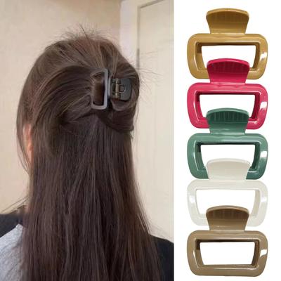 Damen Haarspange Rostfrei Federleicht Rutschfestes Design Haarkralle Hinterkopf Dusch-Haarstyling-Clip Haarschmuck