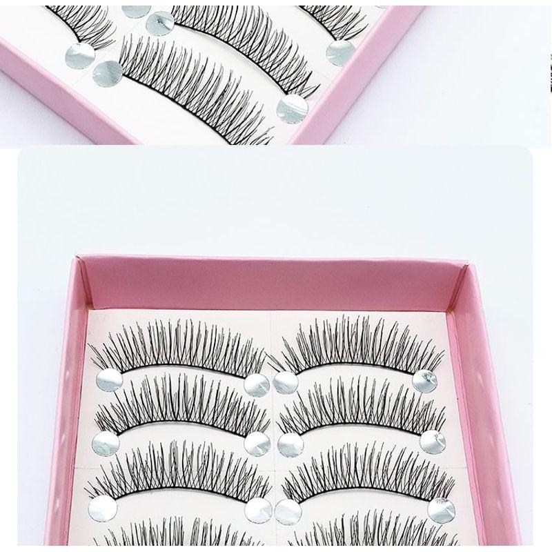 Lashie - Natürliche Mehrfachpackung künstliche Wimpern