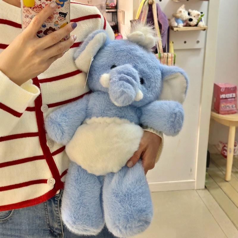 Authentic Benny the Fox Plush Toy - Elephant Comfort Doll & Animal Birthday Gift