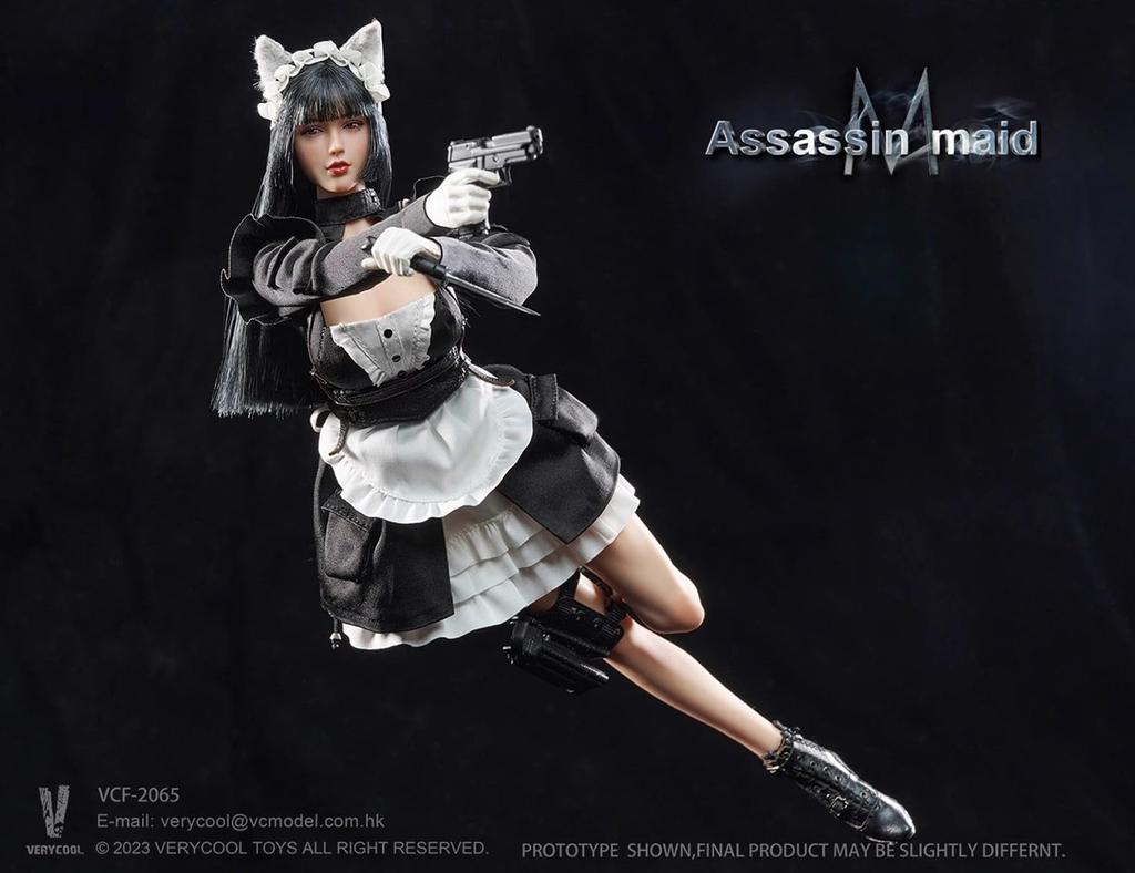 Toys & Hobbies [TOYBARJAPAN] VERYCOOL VCF-2065 Assassin Maid 1/6 Scale Action Figure, Sexy Asian Beauty, Full Set