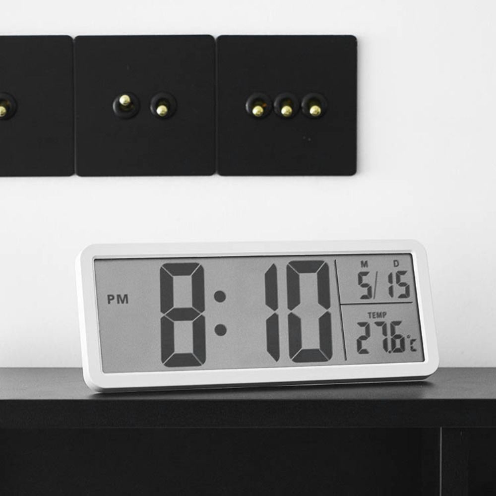 Temperature Electronic Wall Clock Wall-mounted Display Table Clock New Digital LED Clocks