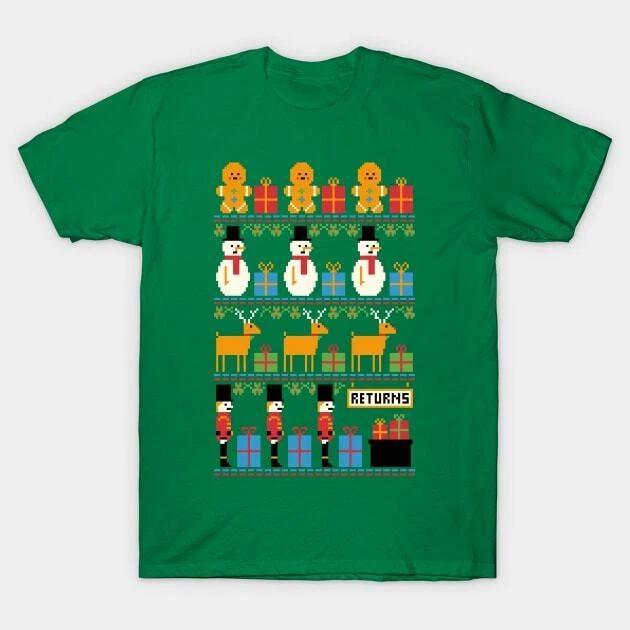 Christmas Returns Made in Australia T-Shirt 4XL