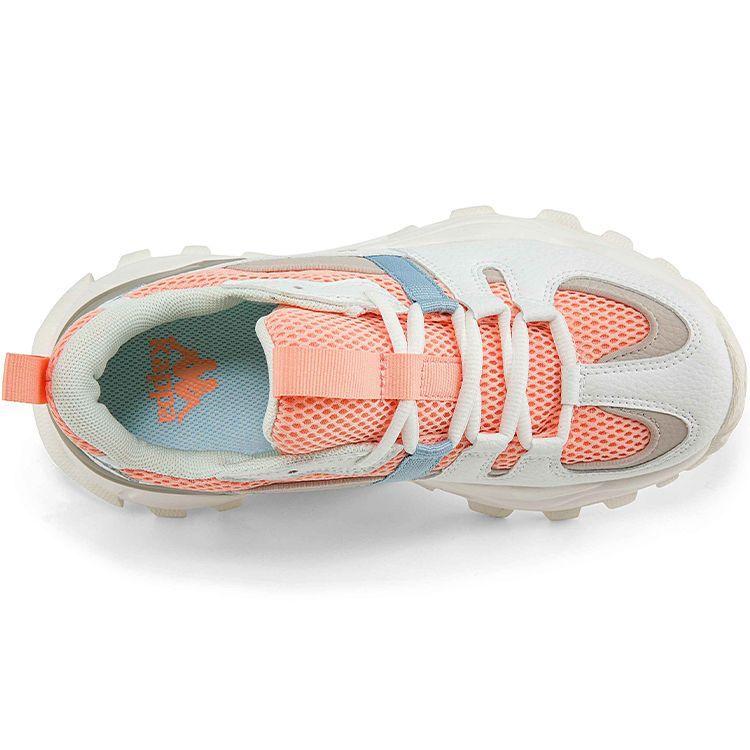 Kappa Fabric Synthetic Leather Trendy Deconstructed Splicing Low-Top Casual Shoes Women Sneakers White K0B65MC10-012