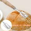 KASELIN Scoop Bread Replaceable Curved Stainless for French with Cutting Bread Making Home and Commercial Kitchen Utensil Replacement Blades Knife,